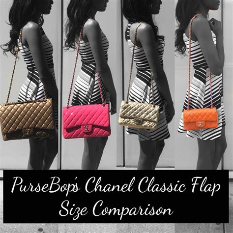 best size for chanel flap bag